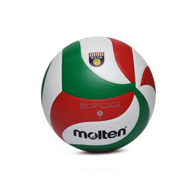 Molten V5M 2700 Volley Ball (White/Red/Green)