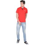 Asics Polo T-Shirt Feiry Red Performance Black_p5