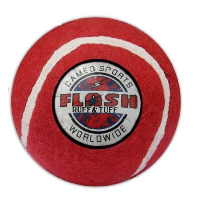 Flash Ruff & Tuff Cricket Tennis Ball (Per Dozen)