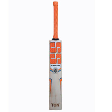 SS Orange English Willow Cricket Bat - SH p3