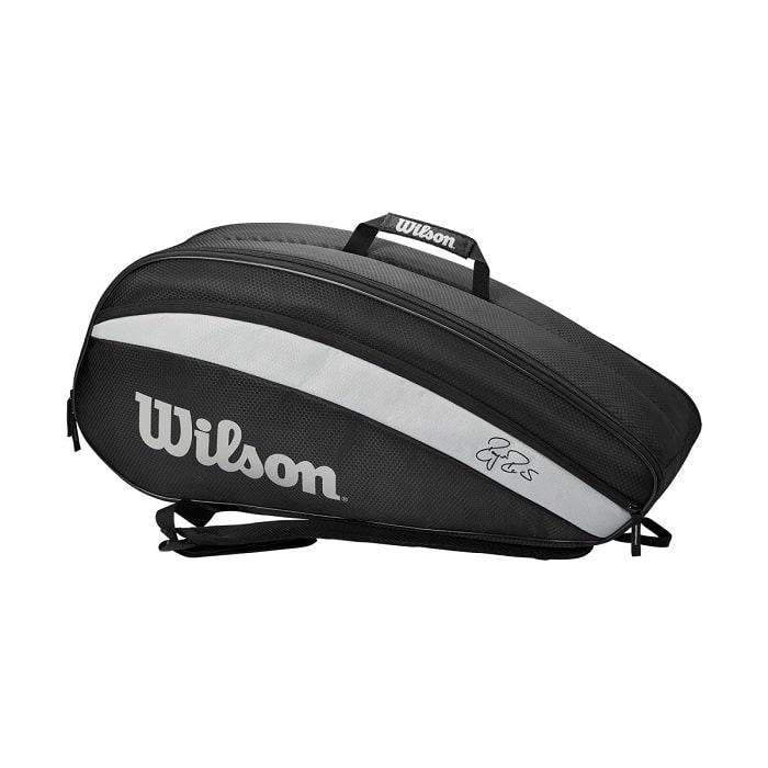 WILSON Federer Team 6PK Tennis Bag (Black) – Sports Wing | Shop on