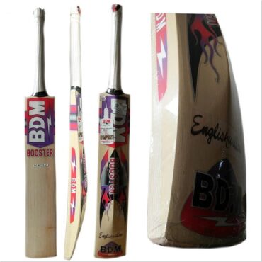 BDM Booster English Willow Cricket Bat -Mens