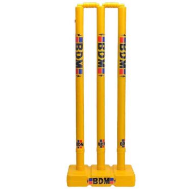 BDM Plastic Cricket Stumps With Base