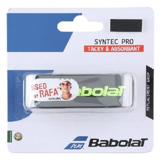 Babolat Syntec Pro X1 Tennis Grip Black Yellow
