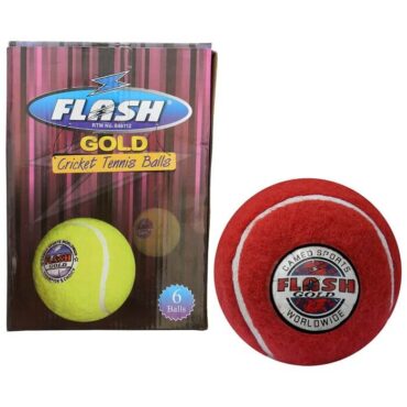 Flash Gold Cricket Tennis Ball
