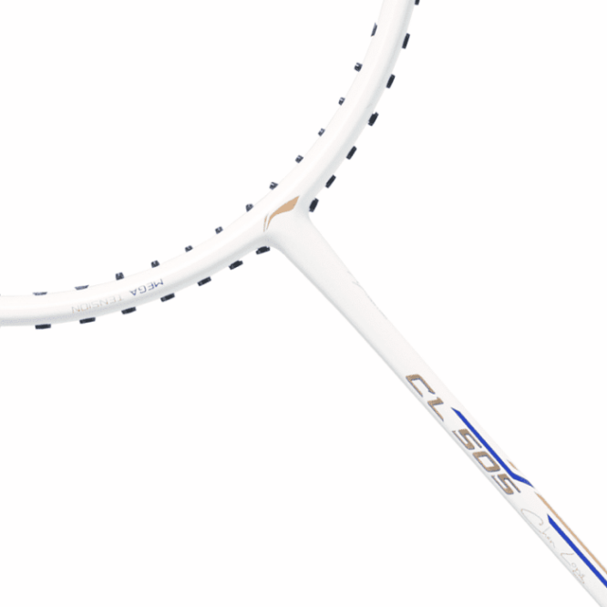 Li-Ning CL505 Badminton Racquet (White Navy) Pr-2