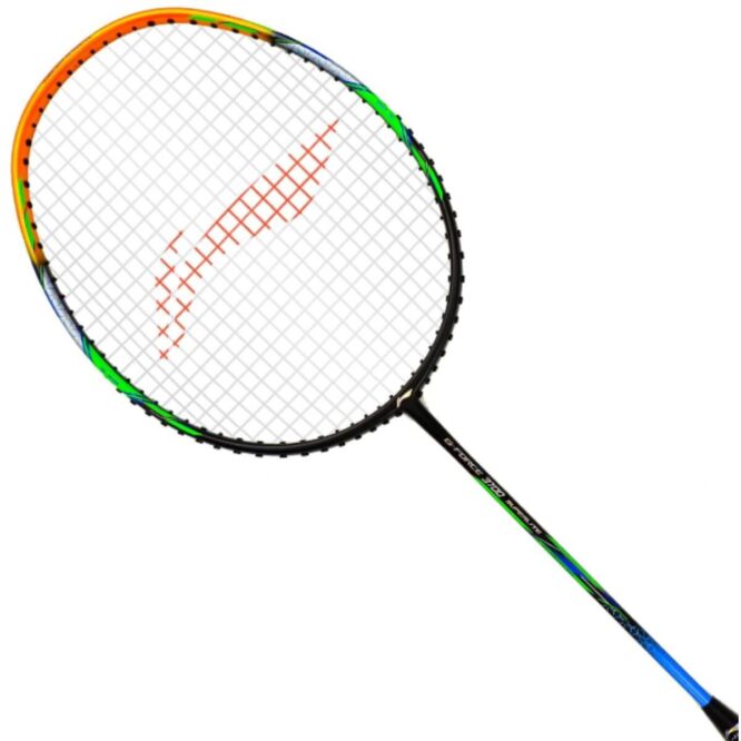 Li-Ning G-Force 3700 Superlite Badminton Racquet (Black/Amber) p2
