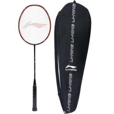 Li-Ning G-Tek 88 GX Badminton Racquet (Black/Orange)