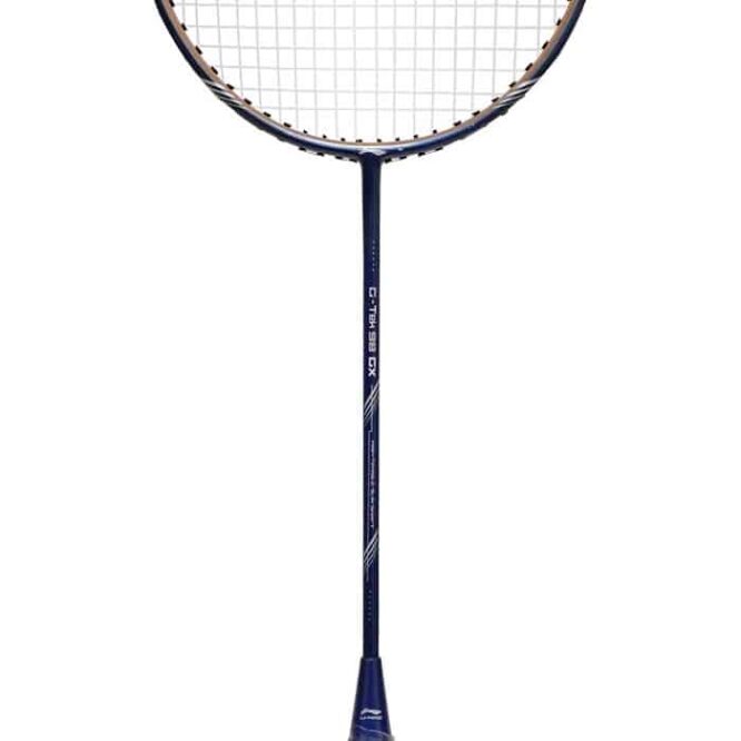 Li-Ning G-Tek 98 GX Badminton Racquet (Navy Gold) Pr-2