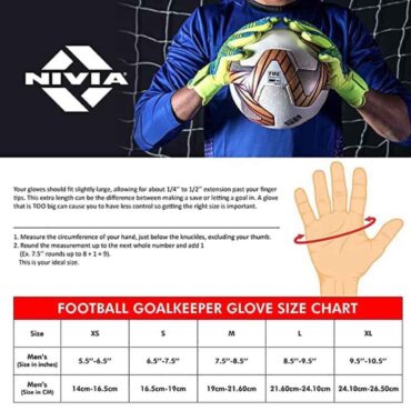 Nivia Airstrike Football Goalkeeper Gloves p4
