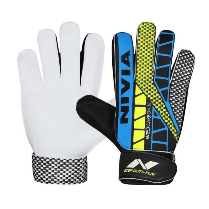 Nivia Carbonite Web Football Goalkeeper Gloves