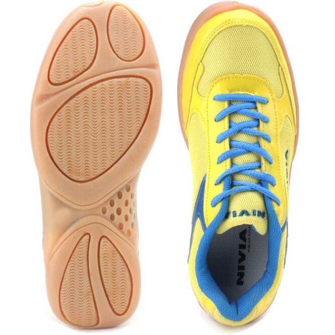 Nivia Flash Badminton Shoes -Yellow