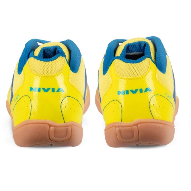 Nivia Flash Badminton/Volleyball Shoes -Yellow p3