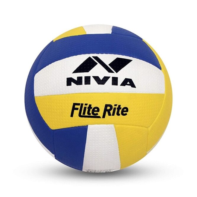 Nivia Flite Rite Volleyball yellow