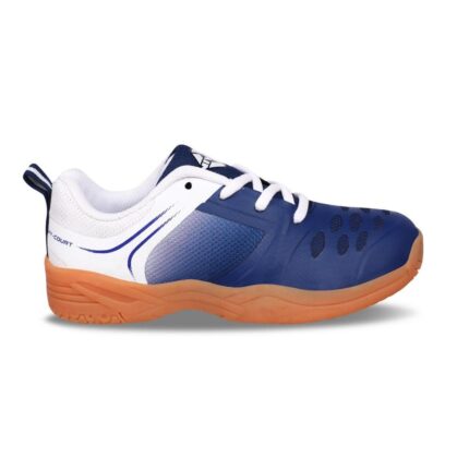 Nivia Hy-Court Junior BadmintonVolleyball Shoes (Blue)
