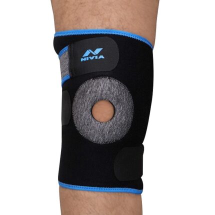 Nivia Orthopedic Knee Support Open Patella Adjustable (MB-08)