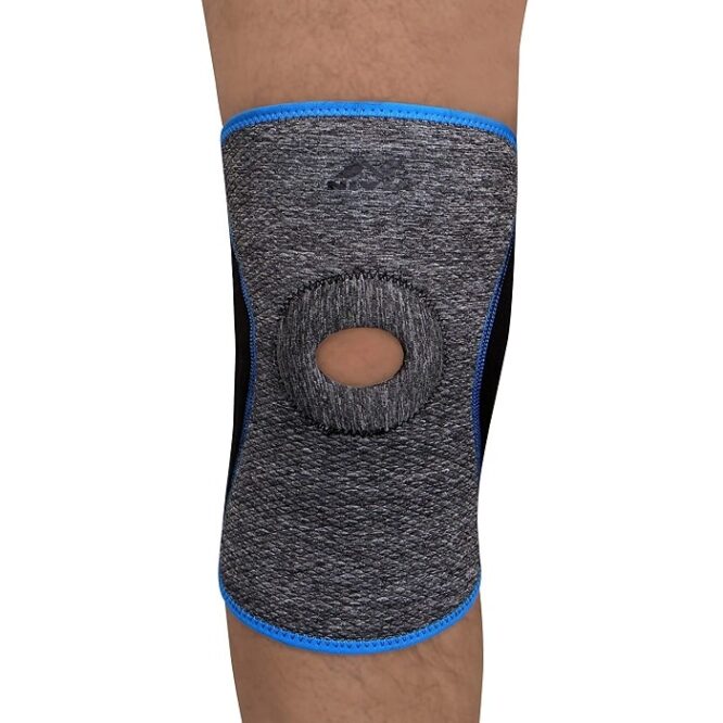 Nivia Orthopedic Knee Support with Patella Hole Slip-In Type (MB-09)