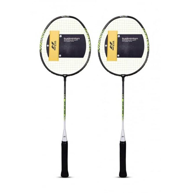 Nivia Solar 5600 Badminton Racquet -Green