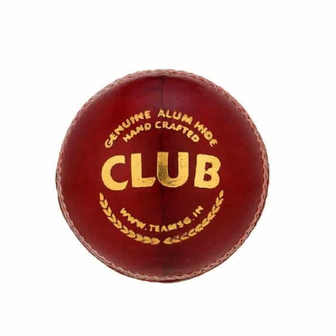 SG Club Cricket Leather Ball (Pack of 6)