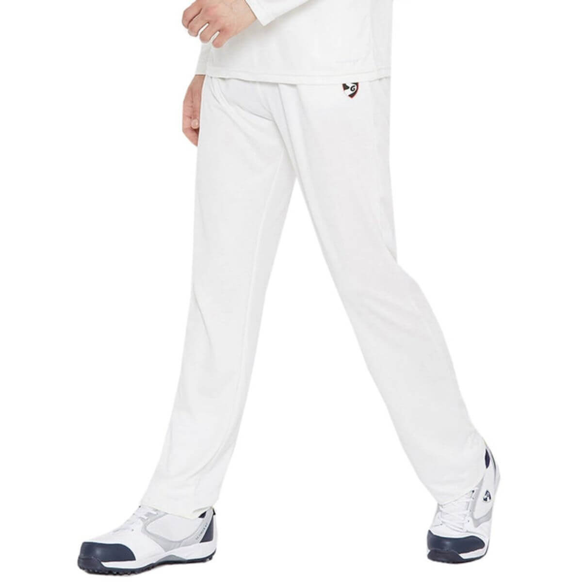 Womens White Cricket Trackpants  Comfortable and Flexible  Sportsqvest