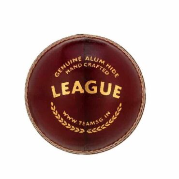 SG League Cricket Leather Ball (Pack of 6)
