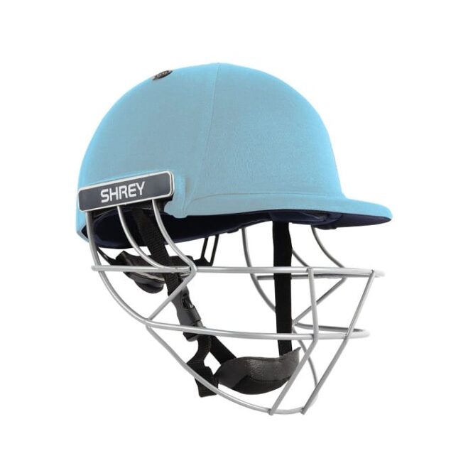 Shrey Classic Steel Cricket Helmet -Sky Blue