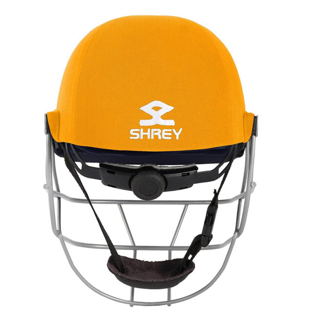 Shrey Classic Steel Cricket Helmet -Gold