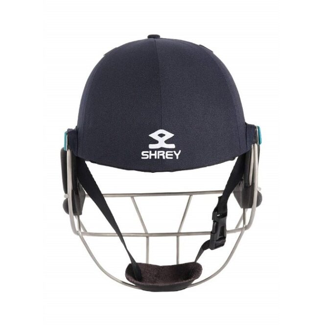 Shrey Masterclass Air 2.0 Stainless Steel Cricket Helmet Navy Blue Pr-2
