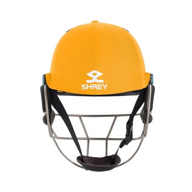 Shrey Masterclass Air 2.0 Titanium Cricket Helmet -Gold Pr-2