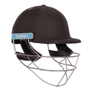 Shrey Masterclass Air Stainless Steel Cricket Helmet -Black