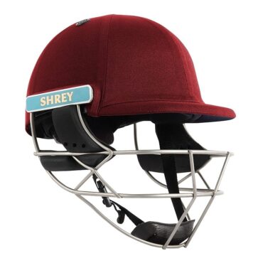 Shrey Masterclass Air Stainless Steel Cricket Helmet -Maroon pr-1
