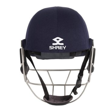 Shrey Masterclass Air Stainless Steel Cricket Helmet Navy Blue-Pr-1