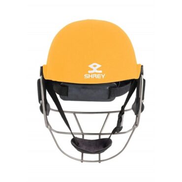 Shrey Masterclass Air Titanium Cricket Helmet -Gold Pr-2