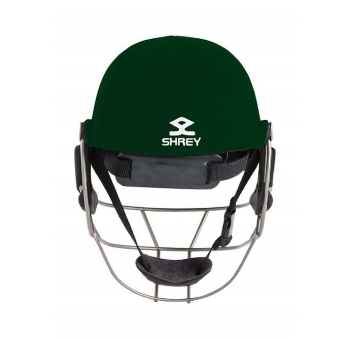 Shrey Masterclass Air Titanium Cricket Helmet -Green Pr-2
