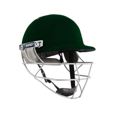 Shrey Match 2.0 Steel Cricket Helmet-Green Pr-1