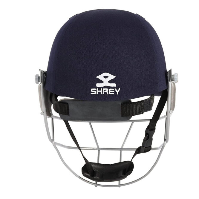 Shrey Match 2.0 Steel Cricket Helmet -Navy Blue