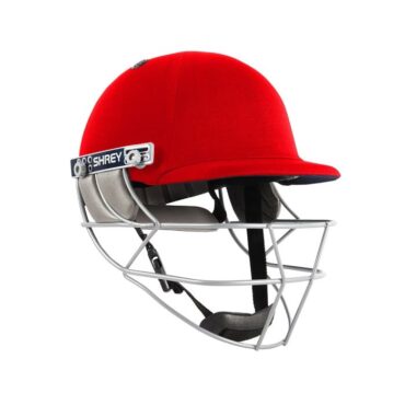 Shrey Match 2.0 Steel Cricket Helmet-Red Pr-1