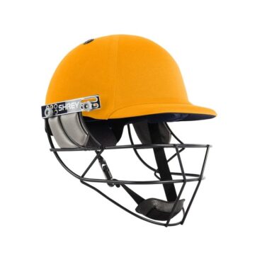 Shrey Premium 2.0 Steel Cricket Helmet -Gold Pr-1