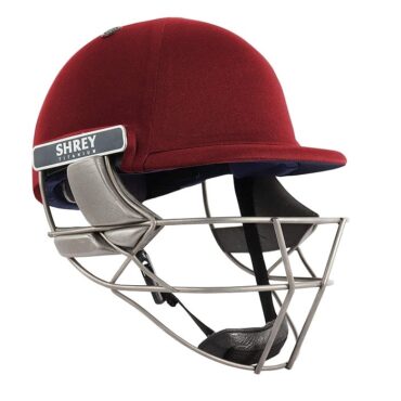 Shrey Pro Guard Air Titanium Cricket Helmet Maroon Pr-1