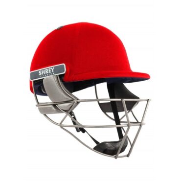 Shrey Pro Guard Air Titanium Cricket Helmet Red Pr-1