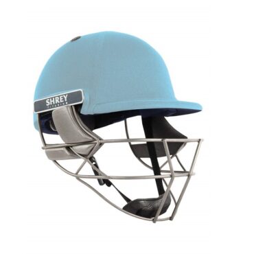 Shrey Pro Guard Air Titanium Cricket Helmet Sky Blue Pr-1