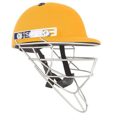 Shrey Pro Guard Fielding Stainless Steel Cricket Helmet -Gold Pr-1