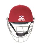 Shrey Pro Guard Fielding Stainless Steel Cricket Helmet -Maroon