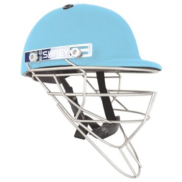 Shrey Pro Guard Fielding Stainless Steel Cricket Helmet -Sky Blue Pr-1
