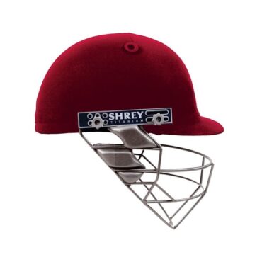 Shrey Pro Guard Titanium Cricket Helmet -Red