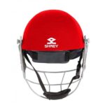 Shrey Star Steel Cricket Helmet -Red