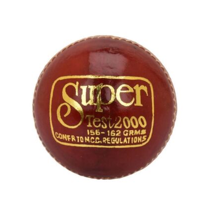 BDM Super Test Cricket Leather Ball (Pack of 6)