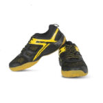 Vector X CS-2060 Non Marking Badminton Shoes (Black-Yellow)