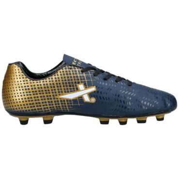 Vector X Ozone Football Shoes (Navy-Gold)