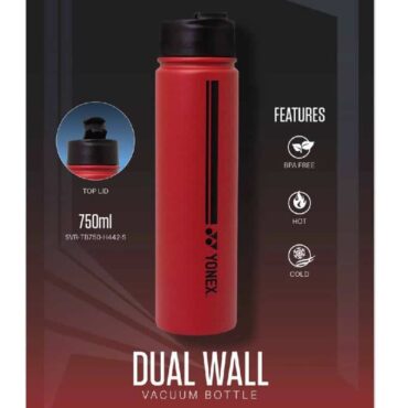 Yonex Dual Wall Vaccum Bottle TB750 Red